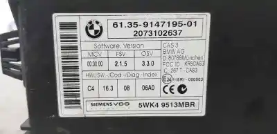 Second-hand car spare part electronic module for bmw serie 1 berlina (e81/e87) 118d oem iam references 914719501  