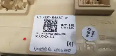 Second-hand car spare part fuse box unit for kia optima emotion oem iam references 91950d4111  