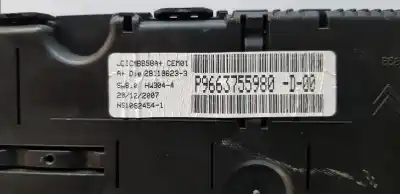 Pezzo di ricambio per auto di seconda mano pannello degli strumenti per citroen c4 picasso exclusive riferimenti oem iam 9663755980  