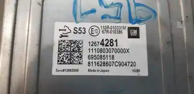 Peça sobressalente para automóvel em segunda mão módulo eletrônico por opel corsa e selection ecoflex referências oem iam 12674281  