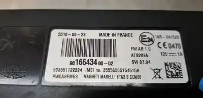 Автозапчасти б/у электронный модуль за citroen c4 grand picasso feel ссылки oem iam 9816643480  