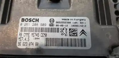 Автозапчастина б/у ебу контролер двигуна для peugeot 307 cc (s1) 1.6 посилання на oem iam 9662307480  