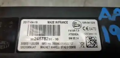 Автозапчастина б/у електронний модуль для citroen c4 grand picasso rip curl посилання на oem iam 9824678280  