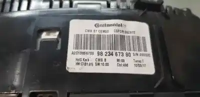 Peça sobressalente para automóvel em segunda mão quadrante por citroen ds4 desire referências oem iam 9823467380  