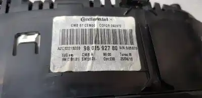 Peça sobressalente para automóvel em segunda mão quadrante por citroen c4 lim. white attraction referências oem iam 9801592780  