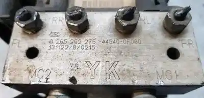 Peça sobressalente para automóvel em segunda mão abs por toyota verso advance referências oem iam 445400f060  