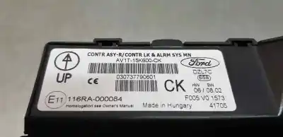 Автозапчастина б/у електронний модуль для ford fiesta (ccn) ambiente посилання на oem iam av1t15k600ck  