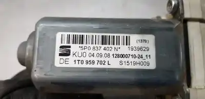 Автозапчасти б/у мотор стекла переднего правого за seat altea xl (5p5) reference ссылки oem iam 5p0837402n  