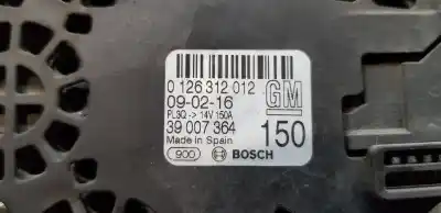 Second-hand car spare part alternator for opel corsa e edition ecoflex oem iam references 39007364  