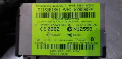 Second-hand car spare part electronic module for mitsubishi outlander (gf0) motion 4wd oem iam references 8785a074  