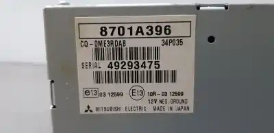 Second-hand car spare part electronic module for mitsubishi outlander (gf0) motion 4wd oem iam references 8701a396  