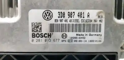 Автозапчасти б/у блок управления двигателем за volkswagen phaeton (3d2/3d8) tdi v6 4motion (5 asientos) ссылки oem iam 3d0907401a  0281013677