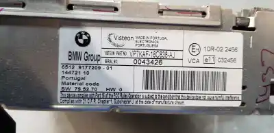Pièce détachée automobile d'occasion système audio / radiocd pour bmw serie 1 coupe (e82) 123d références oem iam 9177209  