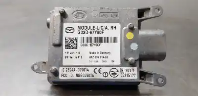 Second-hand car spare part ELECTRONIC MODULE for MAZDA CX-7 (ER)  OEM IAM references G33D67Y80F  