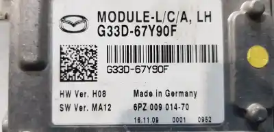 Pezzo di ricambio per auto di seconda mano modulo elettronico per mazda cx-7 (er) style riferimenti oem iam g33d67y90f  