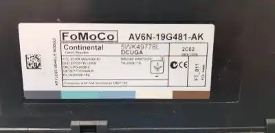 Pezzo di ricambio per auto di seconda mano modulo elettronico per ford c-max titanium riferimenti oem iam av6n19g481ak  
