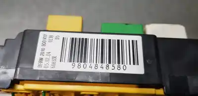 Second-hand car spare part fuse box unit for citroen c4 grand picasso attraction oem iam references 9804848580  