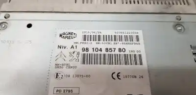 Автозапчасти б/у gps-навигационная система за citroen c4 picasso seduction ссылки oem iam 9810485780  
