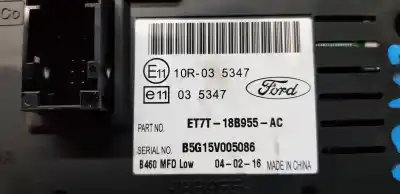 Автозапчасти б/у многофункциональный дисплей за ford fiesta (ccn) trend ссылки oem iam et7t18b955ac  
