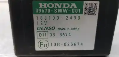 Recambio de automóvil de segunda mano de modulo electronico para honda cr-v (re) luxury referencias oem iam 39670swwg01  