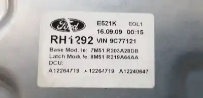 Автозапчасти б/у регулятор стекла переднего правого за ford c-max (cb3) trend ссылки oem iam 7m51r045h16a  