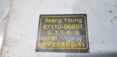 Автозапчасти б/у блок управления двигателем за ssangyong korando 2.3 turbodiesel cat ссылки oem iam 8711006801  