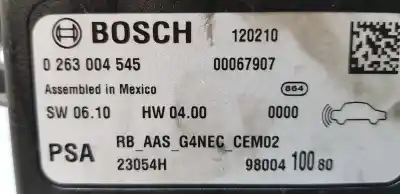 Second-hand car spare part electronic module for citroen c4 lim. exclusive oem iam references 9800410080  