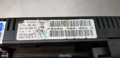 Автозапчасти б/у приборная доска за renault scenic ii grand confort authentique ссылки oem iam 8200704463a  