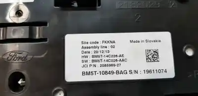 Second-hand car spare part dashboard for ford c-max titanium oem iam references bm5t10849bag  