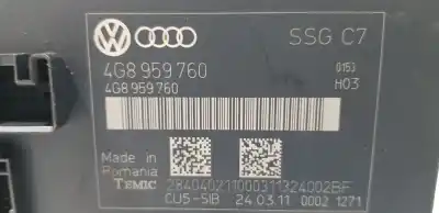 Автозапчастина б/у електронний модуль для audi a6 lim. (4g2) 3.0 tdi quattro посилання на oem iam 4g8959760  