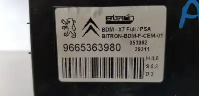 Автозапчасти б/у электронный модуль за citroen c5 station wagon exclusive ссылки oem iam 9665363980  