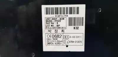 Second-hand car spare part electronic module for hyundai ix35 style 2wd oem iam references 954002y022  