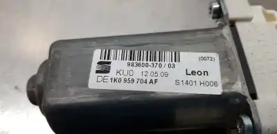 Автозапчасти б/у мотор заднего правого стекла за seat leon (1p1) reference ссылки oem iam 1k0959704af  