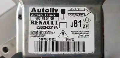 Pezzo di ricambio per auto di seconda mano centralina airbag per renault espace iv (jk0) grand espace expression riferimenti oem iam 8200343319a  