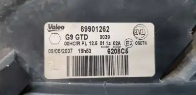 Автозапчастина б/у ліва фара для citroen jumpy hdi 90 27 l1h1 furg. посилання на oem iam 89901262  