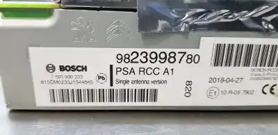 Автозапчастина б/у аудіо система / радіо cd для citroen c4 cactus live посилання на oem iam 9823998780  
