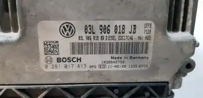 Second-hand car spare part ecu engine control for skoda superb combi (3t5) ambition oem iam references 03l906018jb  
