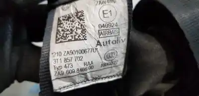 Автозапчастина б/у передній правий ремін безпеки для skoda superb combi (3t5) ambition посилання на oem iam 3t1857702  