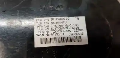 Peça sobressalente para automóvel em segunda mão quadrante por peugeot 5008 access referências oem iam 9810462780  
