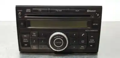 Piesă de schimb auto la mâna a doua SISTEM AUDIO / CD RADIO CASETOFON pentru NISSAN QASHQAI (J10)  Referințe OEM IAM 28184JD45A  