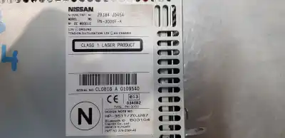 Piesă de schimb auto la mâna a doua sistem audio / cd radio casetofon pentru nissan qashqai (j10) visia referințe oem iam 28184jd45a  