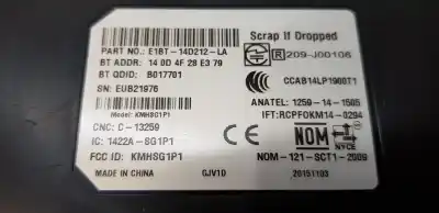 Second-hand car spare part electronic module for ford ecosport trend oem iam references e1bt14d212la  