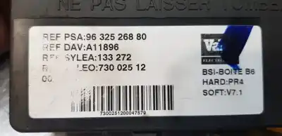 Pièce détachée automobile d'occasion boîtes à fusibles pour citroen xsara picasso 2.0 hdi références oem iam 9632526880  