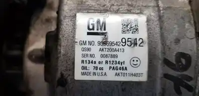 Peça sobressalente para automóvel em segunda mão compressor de ar condicionado a/a a/c por chevrolet trax lt 4x4 referências oem iam 95369542  