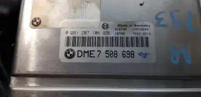 Second-hand car spare part ecu engine control for bmw x5 (e53) 4.4i automático oem iam references 7508698  0261207106