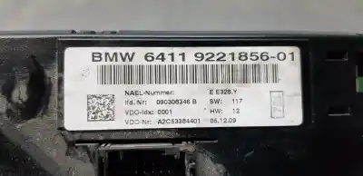 Recambio de automóvil de segunda mano de mando climatizador para bmw serie 1 berlina (e81/e87) 116d referencias oem iam 6411922185601  