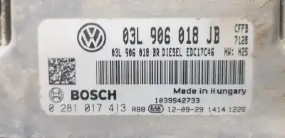 Second-hand car spare part ecu engine control for skoda superb combi (3t5) active oem iam references 03l906018jb  