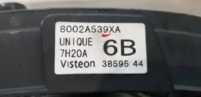 Gebrauchtes Autoersatzteil audiosystem / radio-cd zum mitsubishi outlander (cw0) 2.0 di-d invite oem-iam-referenzen 8002a539  