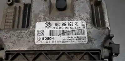 Автозапчастина б/у ебу контролер двигуна для volkswagen golf v variant (1k5) highline посилання на oem iam 03c906022ak  0261s04398