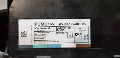 Автозапчастина б/у модуль комфорт для ford c-max titanium посилання на oem iam av6n19g481al  